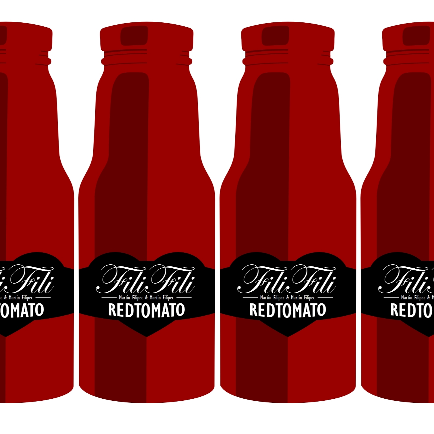 set filifili čtyři REDTOMATO 1320g