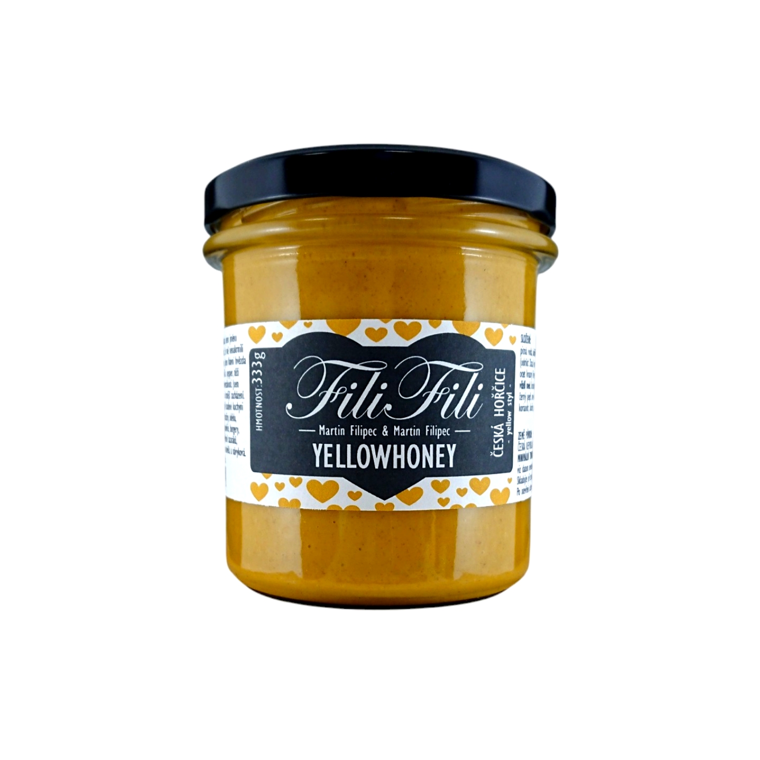hořčice filifili YELLOWHONEY 333g
