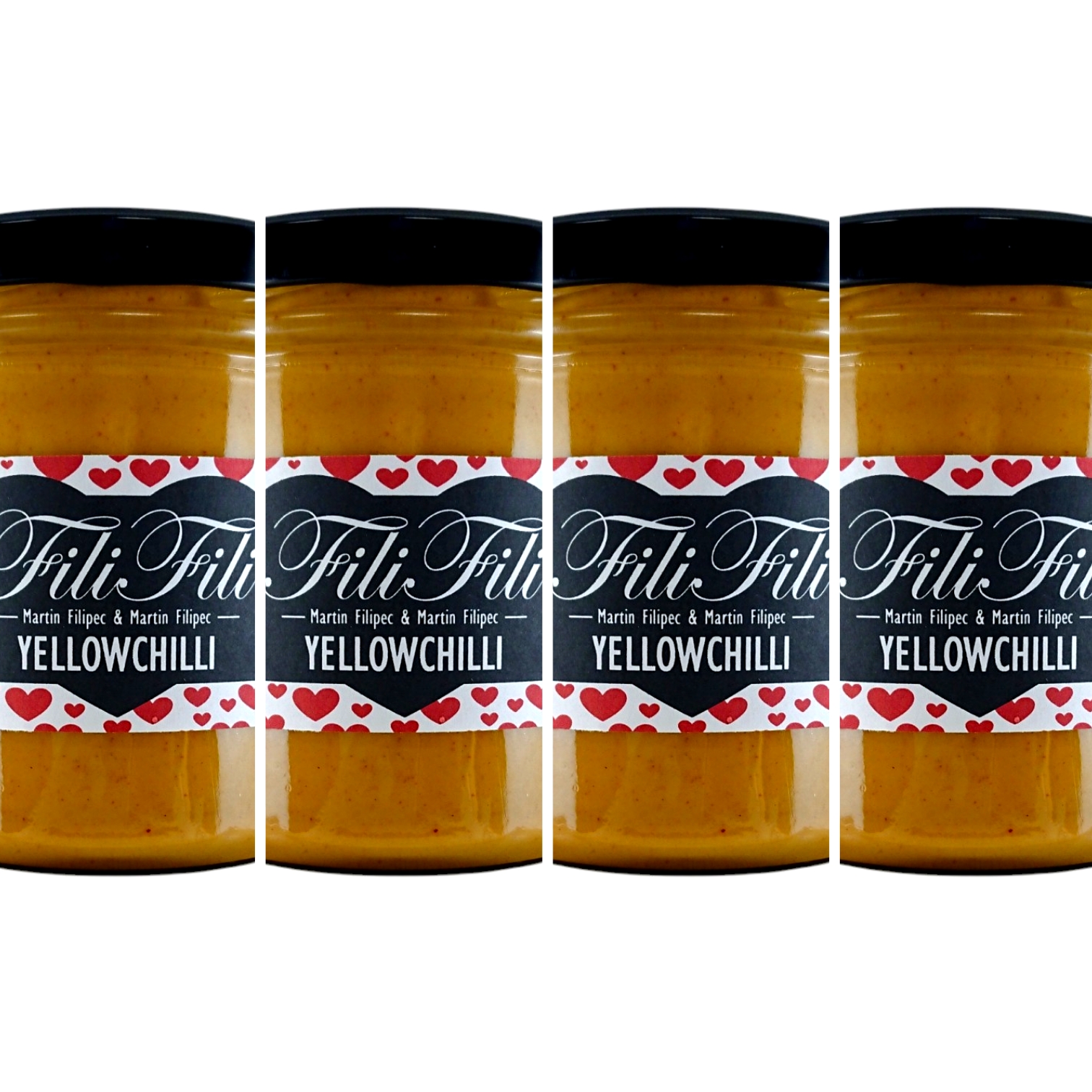 set filifili čtyři YELLOWCHILLI 1332g